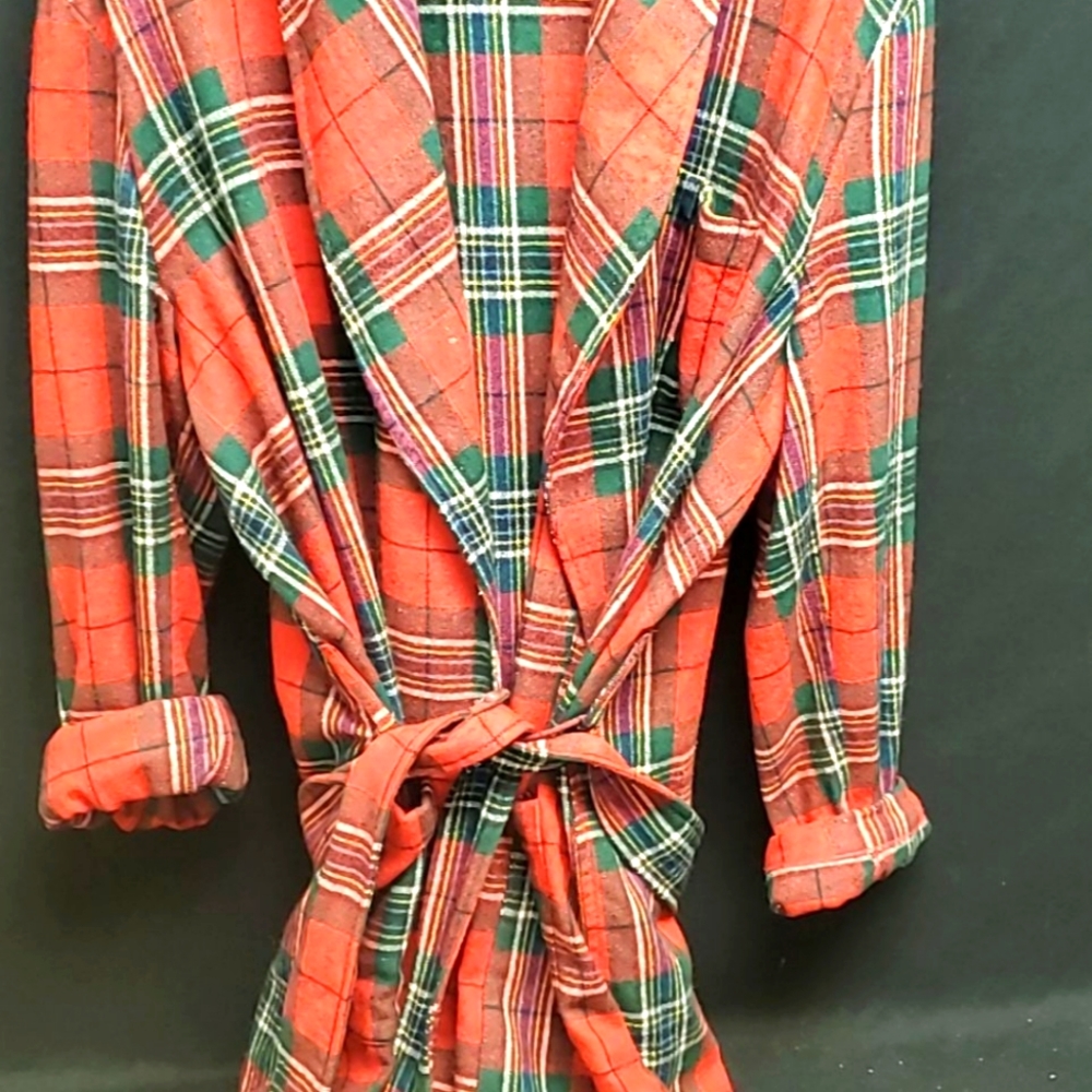 Philip Scott size large men's bathrobe 85% wool